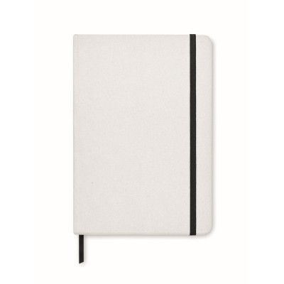 Libreta A5 cartón reciclado con hojas rayadas